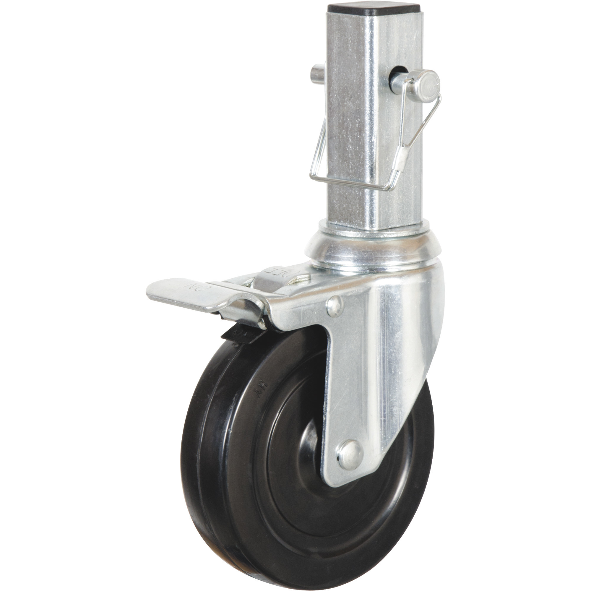 Metaltech Scaffold Heavy-Duty Caster with Lock, 5in., Model# I-CICAS5